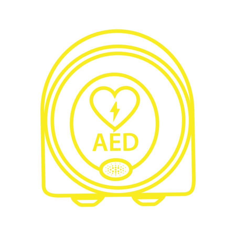 AED yellow icon